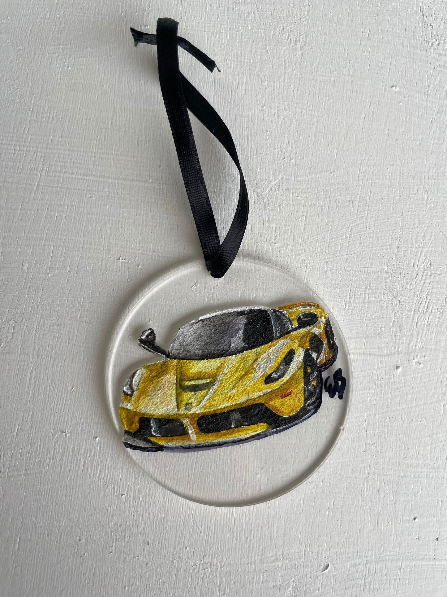 Hand Painted Car Ornament